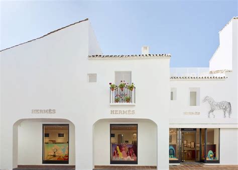 Hermes in Marbella.